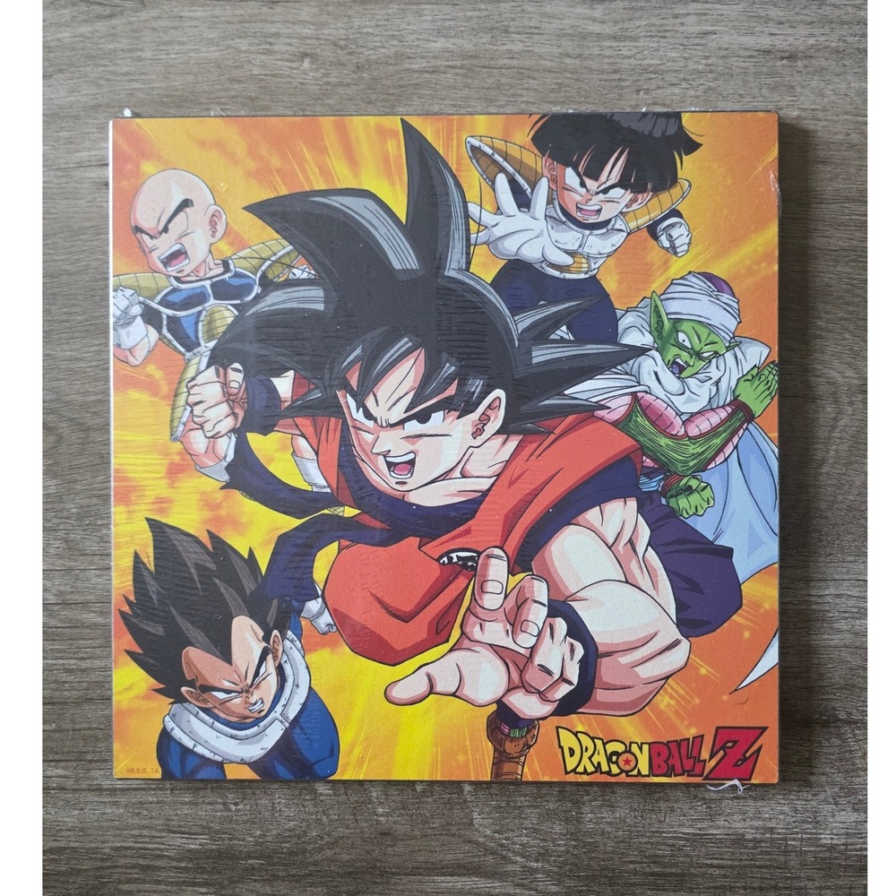 Dragon Ball Z Wood Wall Decor Goku Vegeta Gohan Piccolo Krillin 11x11 New